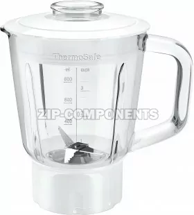 Стеклянный блендер для кухонного комбайна Bosch 17002357