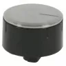 Ручка конфорки газовой варочной панели, чёрная/стальная Bosch 10007920