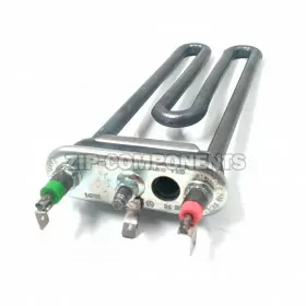 Тэн стиральной машины (Оригинал, 1800W, 193мм, прямой, с отверстием) Indesit 082601