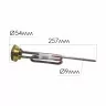 ТЭН водонагревателя RCT TW3 1500W M6 резьба D-42mm Thermowatt 182315