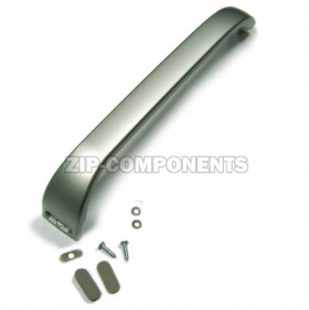 Ручка двери серебристая холодильника Bosch 00369551 комплект 2шт