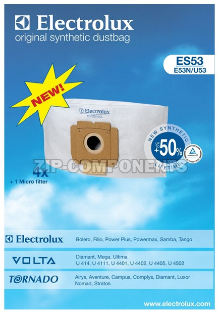Пылесборники синтетические Electrolux 9001968420